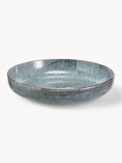 Online Broste Copenhagen Bols artisanaux Nordic Sea, 4 pièces Gris-bleu, chiné