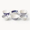 Hot ROYAL DOULTON Bols en porcelaine Pacific Blue, 6 élém.