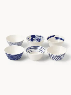 Hot ROYAL DOULTON Bols en porcelaine Pacific Blue, 6 élém.