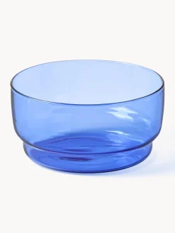 Clearance Lyngby Bols en verre borosilicaté Torino, 2 pièces Bleu, transparent