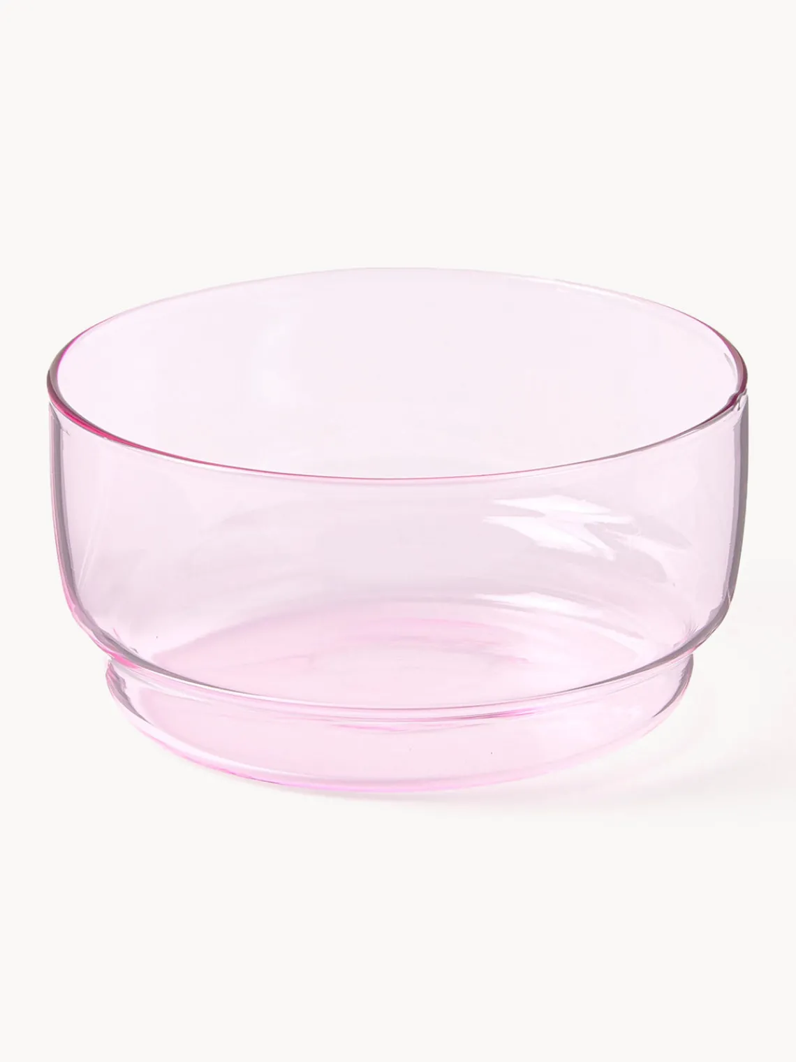 Outlet Lyngby Bols en verre borosilicaté Torino, 2 pièces Rose pâle, transparent