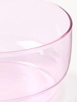 Outlet Lyngby Bols en verre borosilicaté Torino, 2 pièces Rose pâle, transparent