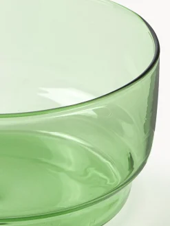 Sale Lyngby Bols en verre borosilicaté Torino, 2 pièces Vert, transparent,