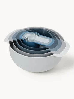 Fashion Joseph Joseph Bols et cuillères doseuses Nest Plus, 9 élém. Bleu, tons gris