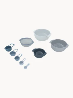 Fashion Joseph Joseph Bols et cuillères doseuses Nest Plus, 9 élém. Bleu, tons gris