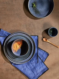 Sale ASA Selection Bols émaillés Gobi, 6 pièces Gris-bleu