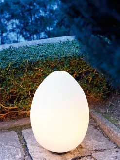 Discount FontanaArte Borne d'éclairage artisanale Uovo