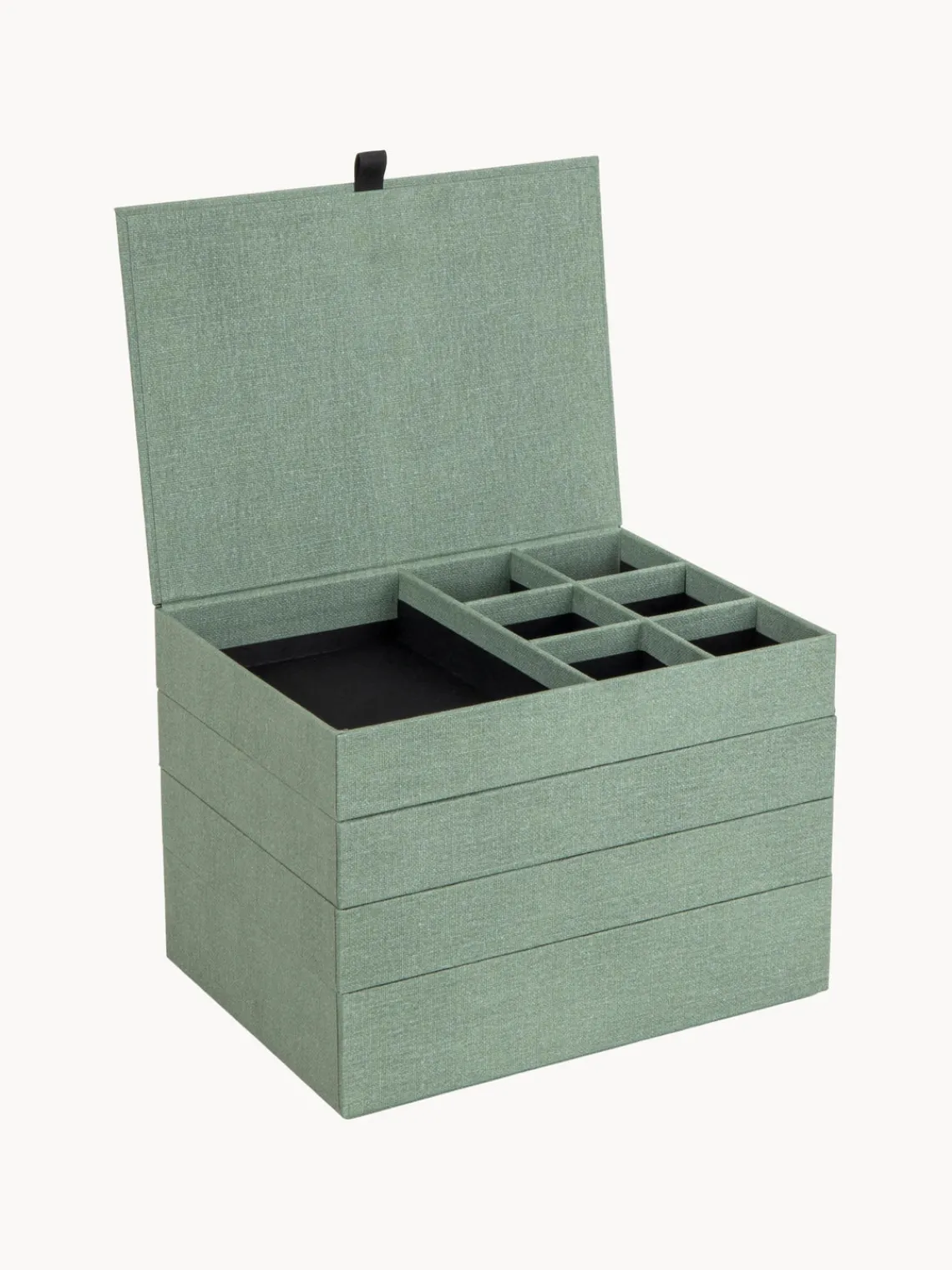 Clearance Bigso Box of Sweden Boîte à bijoux avec fermeture magnétique Precious Vert sauge