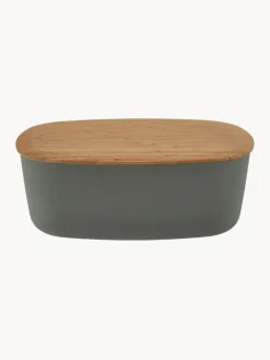 Sale Rig-Tig Boîte à pain avec couvercle en bambou Box-It Gris foncé, bambou