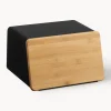Discount Yamazaki Boîte à pain avec planche à découper en guise de couvercle Tower