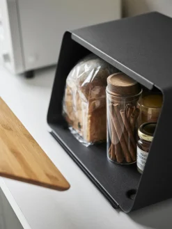 Discount Yamazaki Boîte à pain avec planche à découper en guise de couvercle Tower