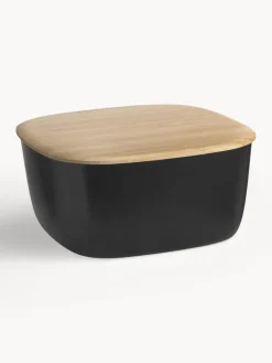 Online Rig-Tig Boîte à painavec couvercle en bambou Box It Noir, bambou