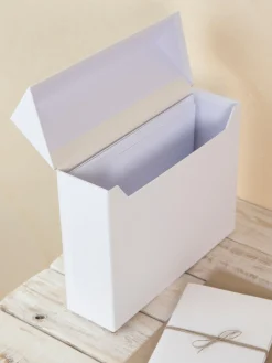 Outlet Bigso Box of Sweden Boîte de classement Lovisa Blanc cassé
