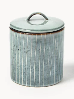 Fashion Broste Copenhagen Boîte de rangement artisanale Nordic Sea Gris-bleu, chiné