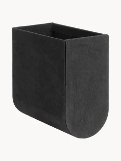 Online Kristina Dam Boîte de rangement artisanale Curved Noir