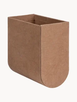 Hot Kristina Dam Boîte de rangement artisanale Curved Brun clair
