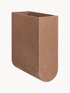 Discount Kristina Dam Boîte de rangement artisanale Curved Brun clair
