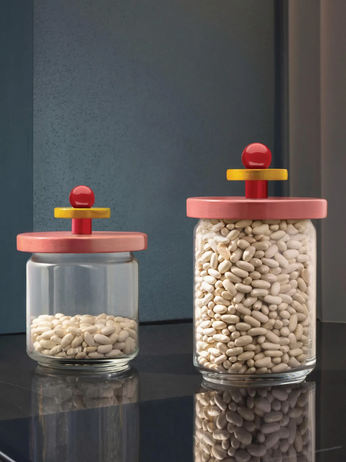 Hot ALESSI Boîte de rangement avec couvercle 100 Values, tailles variées