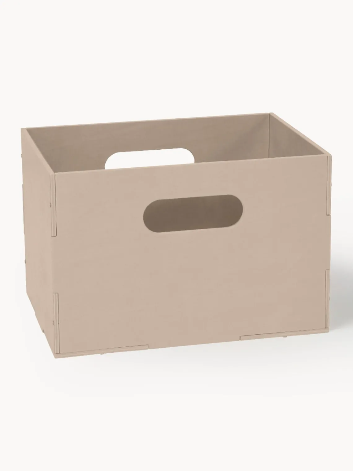 Hot Nofred Boîte de rangement en bois Kiddo Beige clair