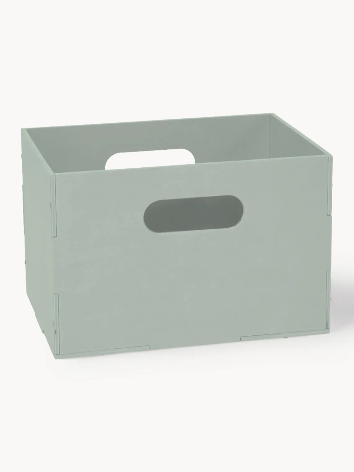 Clearance Nofred Boîte de rangement en bois Kiddo Vert sauge