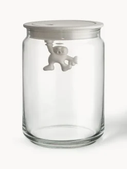 Online ALESSI Boîte de rangement Gianni, haut. 15 cm Blanc, transparent