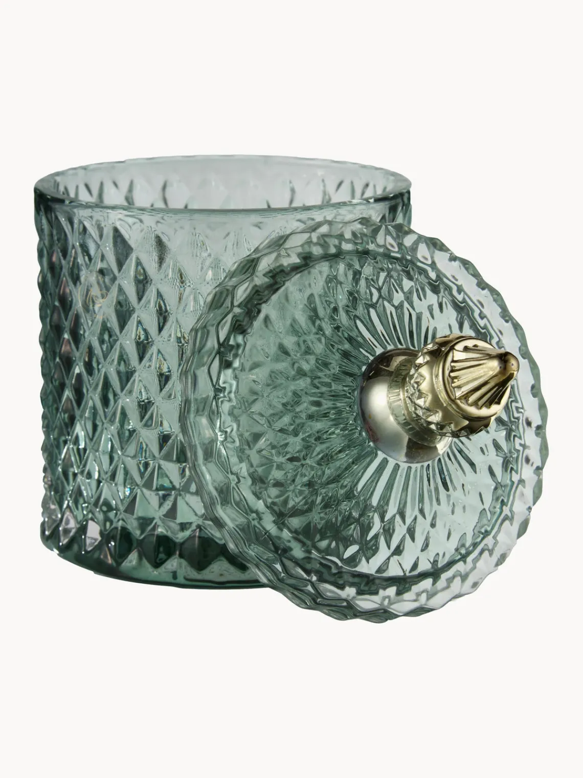 Online Lene Bjerre Boîte de rangement Myan Vert menthe, doré