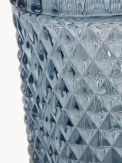New Lene Bjerre Boîte de rangement Myan Gris-bleu, doré