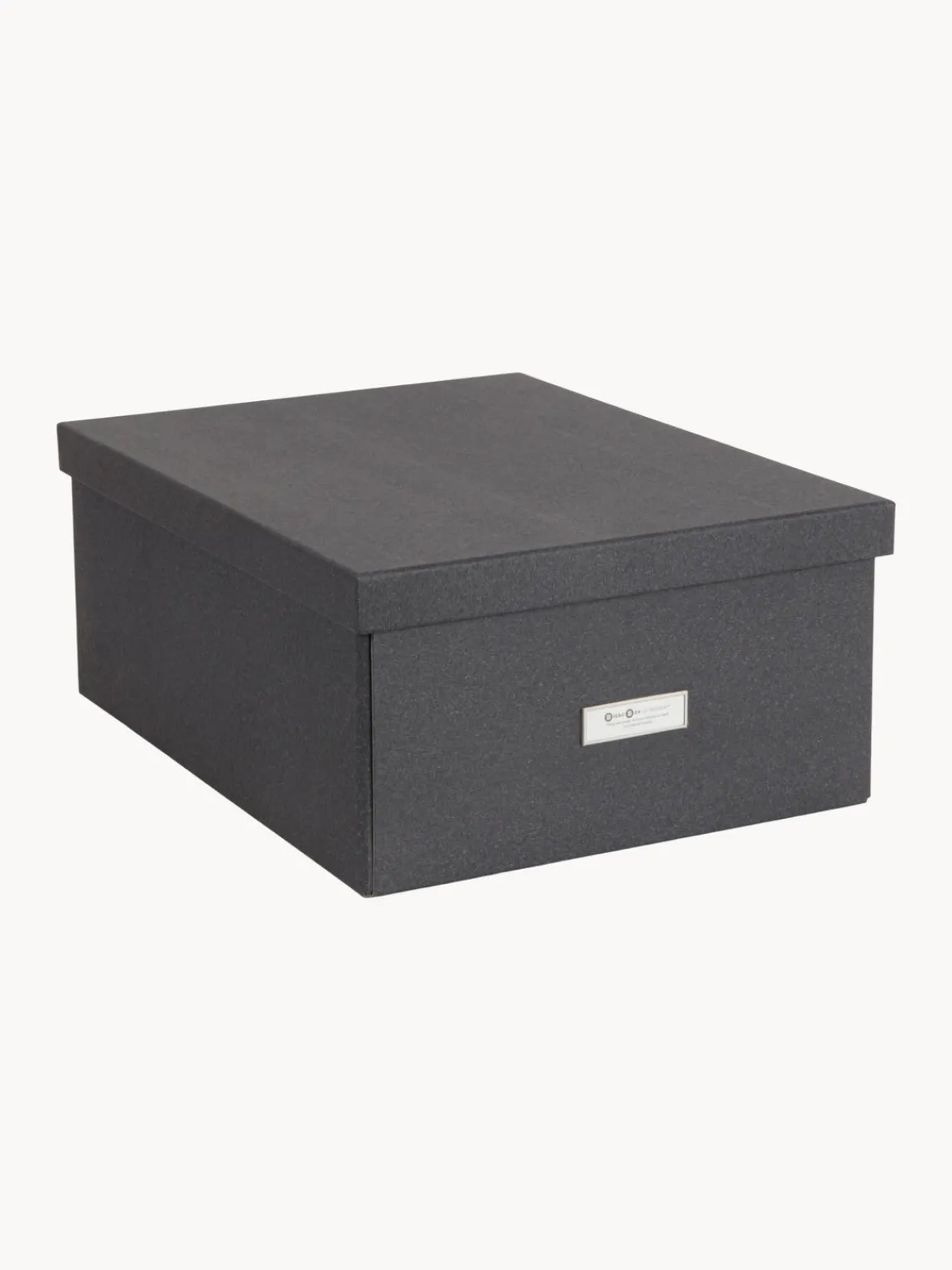 Clearance Bigso Box of Sweden Boîte de rangement pliable Katrin, 35 x 45 cm Anthracite