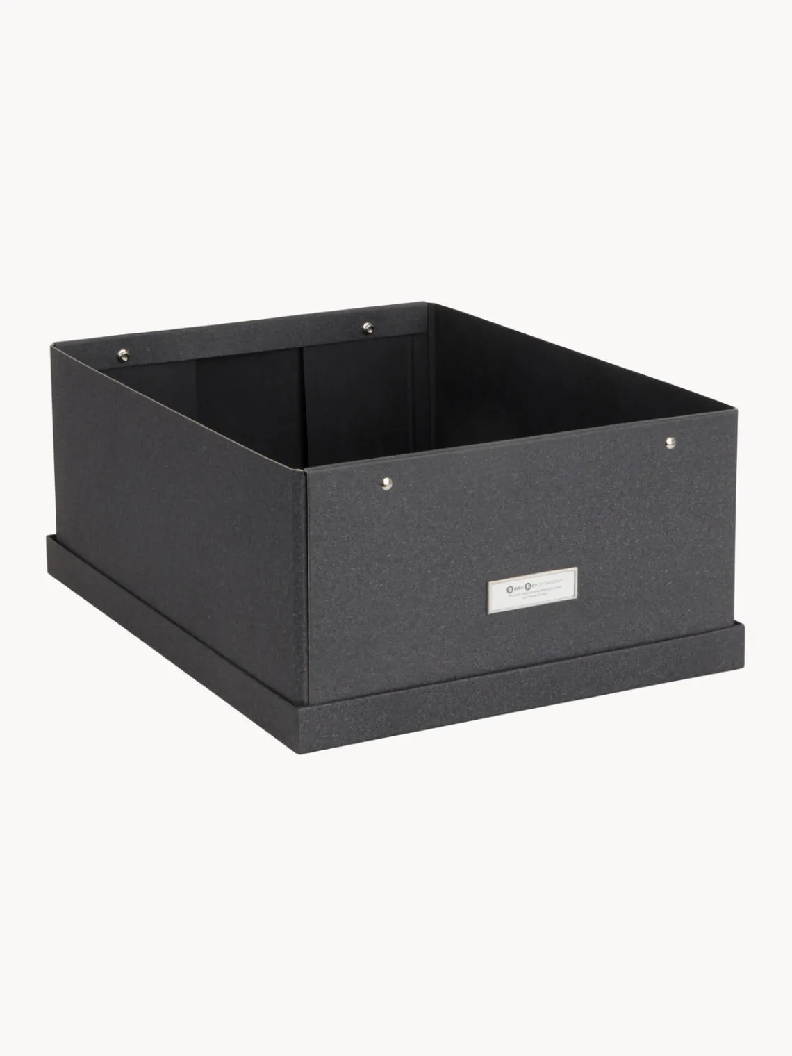 Clearance Bigso Box of Sweden Boîte de rangement pliable Katrin, 35 x 45 cm Anthracite