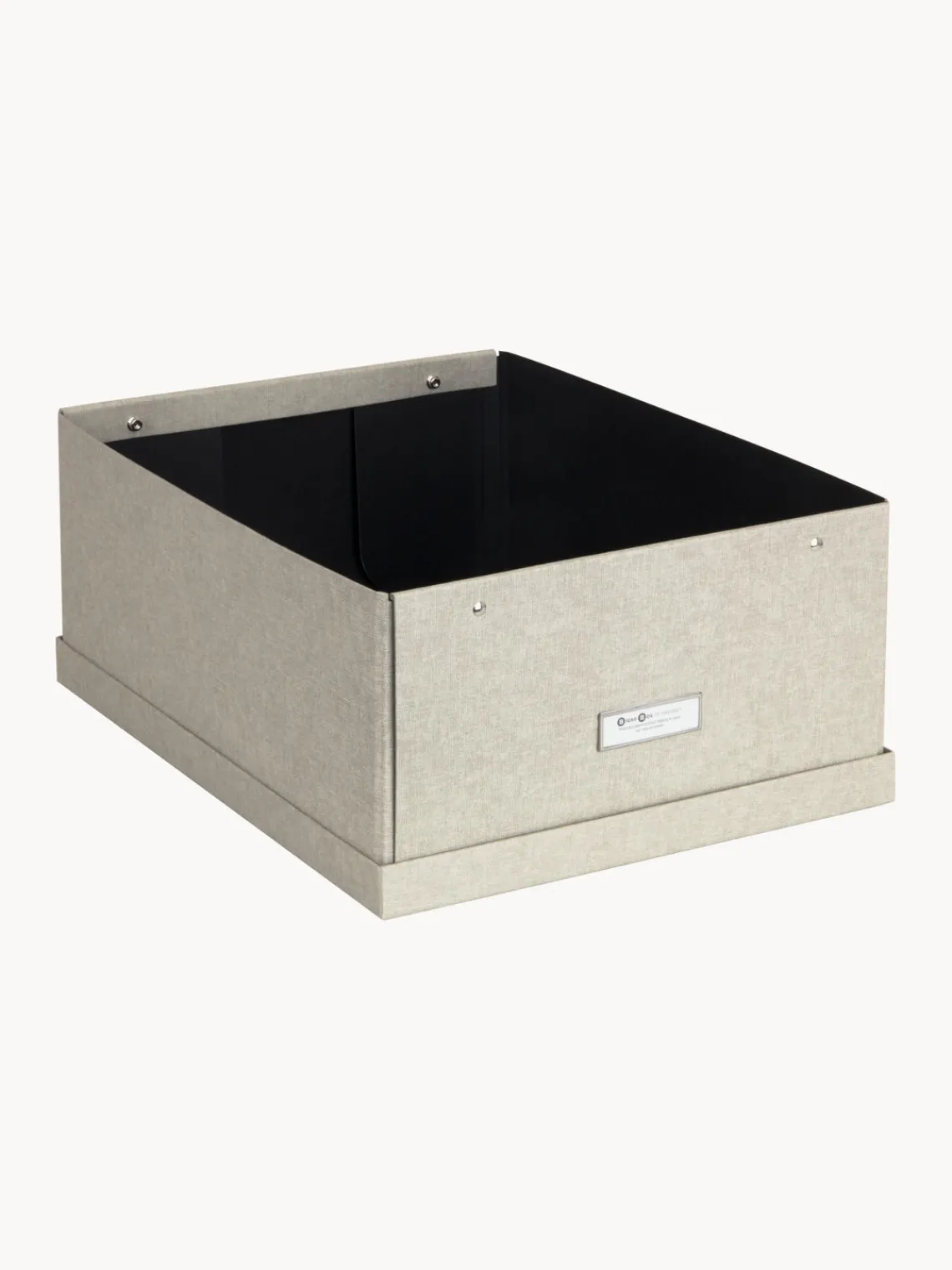 Online Bigso Box of Sweden Boîte de rangement pliable Katrin, 35 x 45 cm Beige clair
