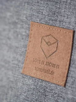 Online Store It Boîte de rangement Premium Gris foncé, brun