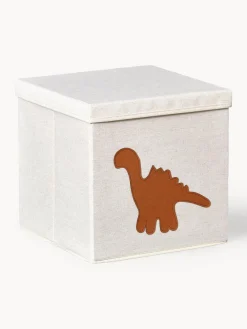 Discount Store It Boîte de rangement Premium Beige clair, dinosaure