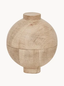 Clearance Kristina Dam Boîte de rangement Sphere Bois clair