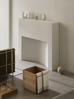 Clearance Kristina Dam Boîte de rangement Sphere Bois clair