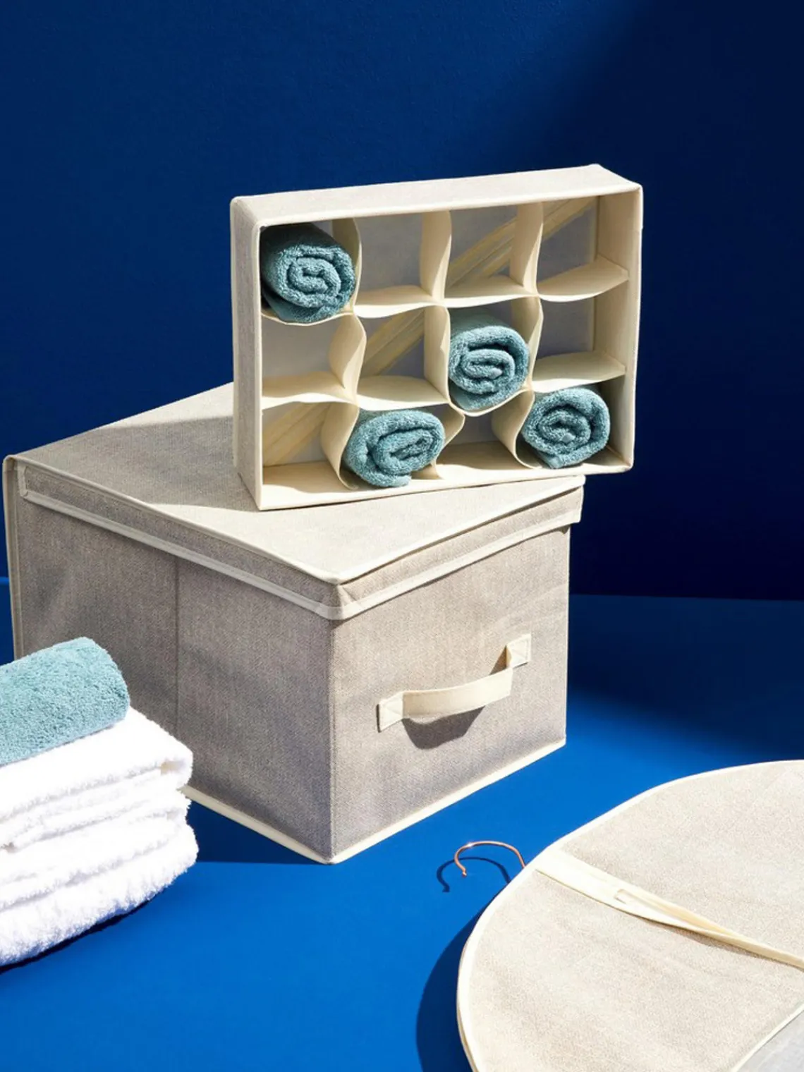 Fashion Bizzotto Boîte de rangement Tidy, larg. 32 cm