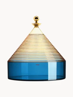 New Kartell Boîte de rangement Trullo Jaune, bleu