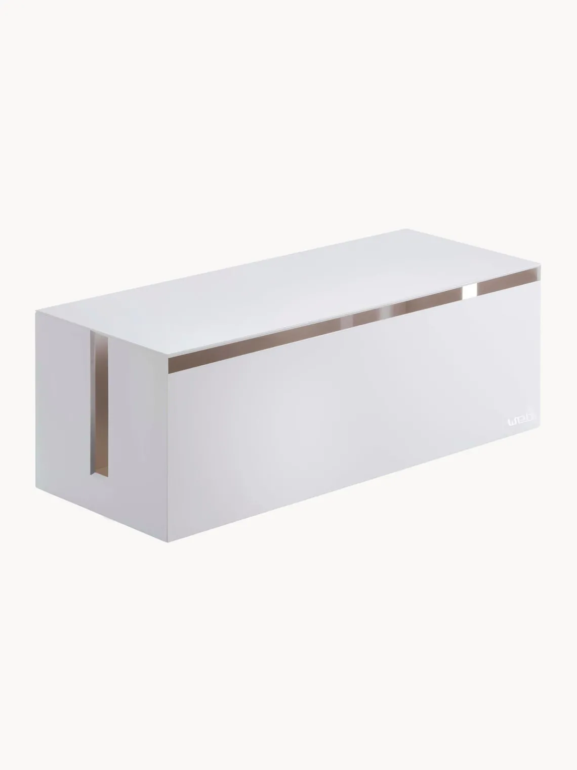 Online Yamazaki Boîte gestion des câbles Box Web Blanc