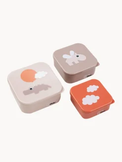 Best Done by Deer Boîtes à goûter pour enfants Happy Clouds, 3 élém.