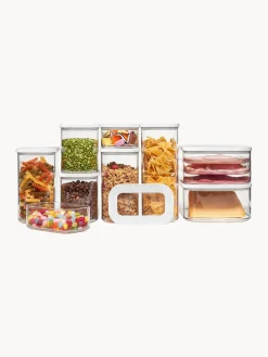 Discount Mepal Boîtes de conservation Modula, 9 élém. Blanc, transparent