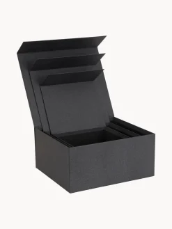 Discount Bigso Box of Sweden Boîtes de rangement Ilse, 3 élém. Anthracite