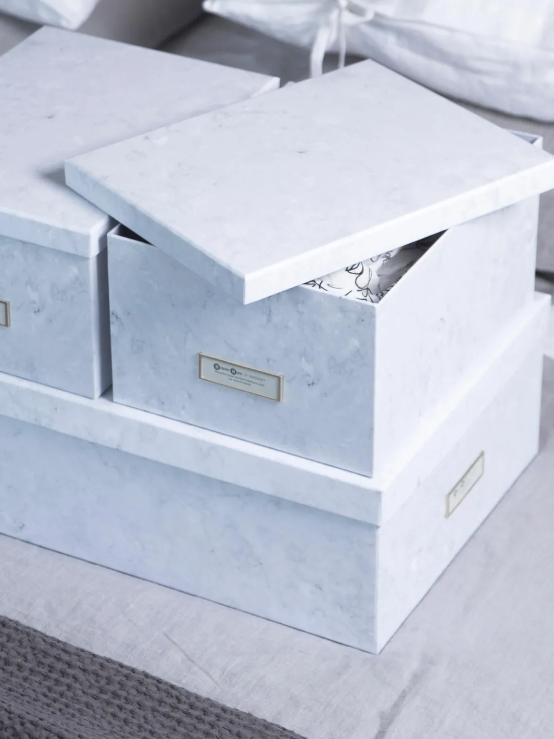 New Bigso Box of Sweden Boîtes de rangement Inge, 3 élém.