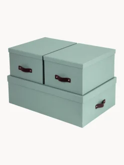 Best Bigso Box of Sweden Boîtes de rangement Inge, 3 élém. Vert sauge