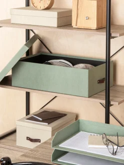 Best Bigso Box of Sweden Boîtes de rangement Inge, 3 élém. Vert sauge