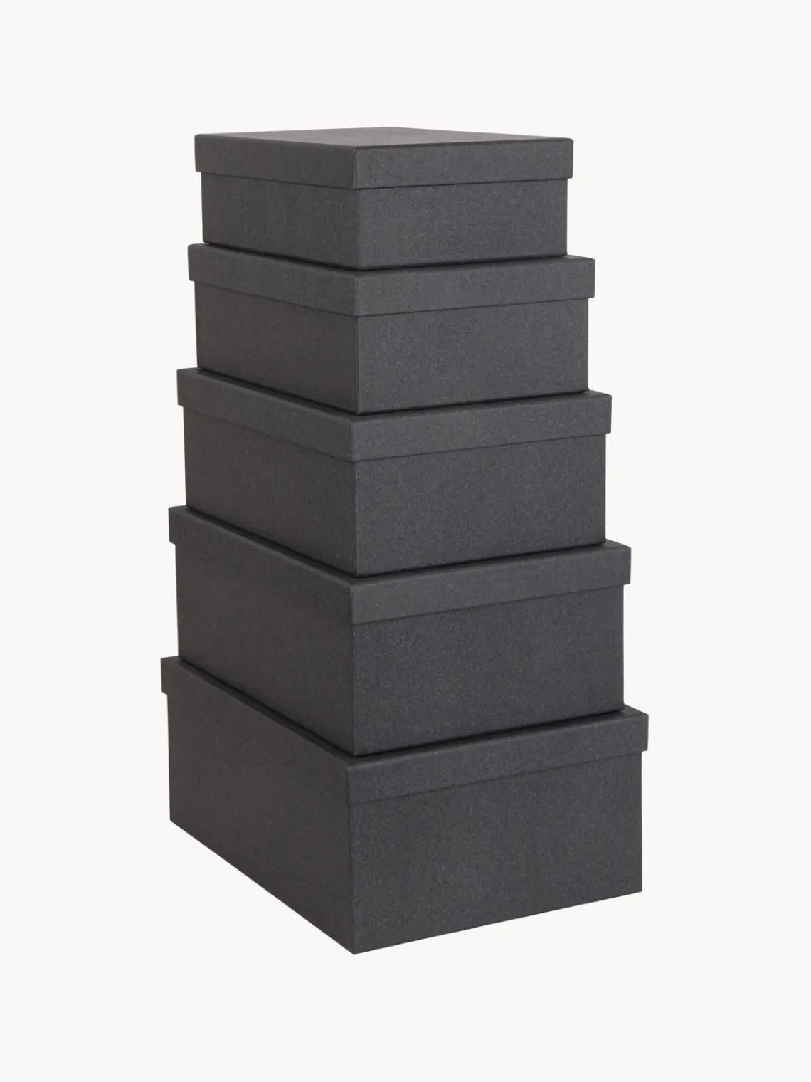 Online Bigso Box of Sweden Boîtes de rangement Joel, 5 élém. Anthracite