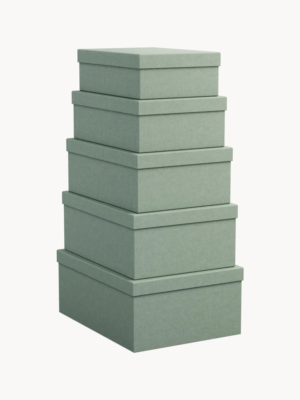 Fashion Bigso Box of Sweden Boîtes de rangement Joel, 5 élém. Vert sauge