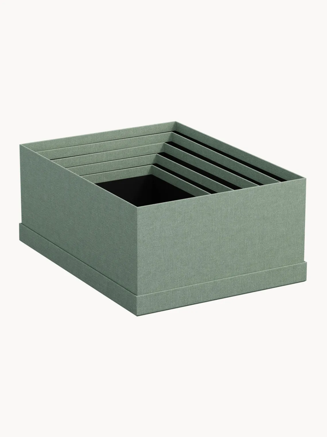 Fashion Bigso Box of Sweden Boîtes de rangement Joel, 5 élém. Vert sauge