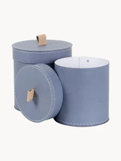 Hot Bigso Box of Sweden Boîtes de rangement Leonore, 2 élém. Gris-bleu