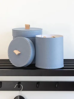 Hot Bigso Box of Sweden Boîtes de rangement Leonore, 2 élém. Gris-bleu
