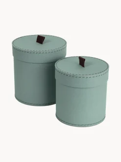 Best Bigso Box of Sweden Boîtes de rangement Leonore, 2 élém. Vert sauge