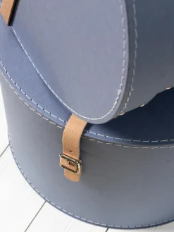 Online Bigso Box of Sweden Boîtes de rangement rondes Rut, 2 élém. Gris-bleu